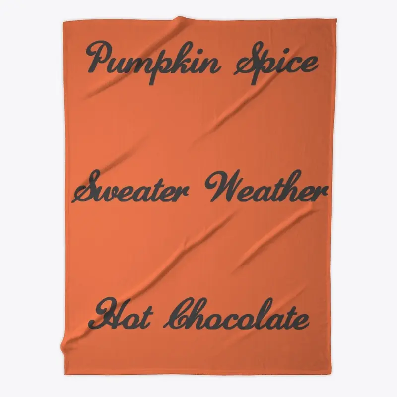 Fall Fleece Throw