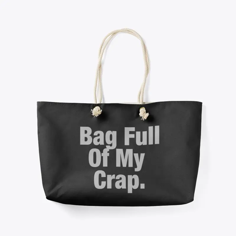 Unisex Tote-Crap