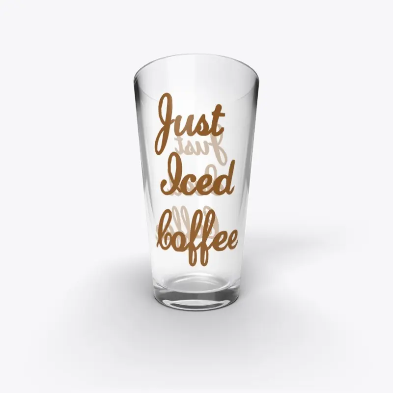 Pint Glass-Iced Coffee