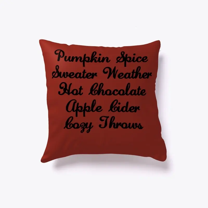 Cozy Fall Pillow 