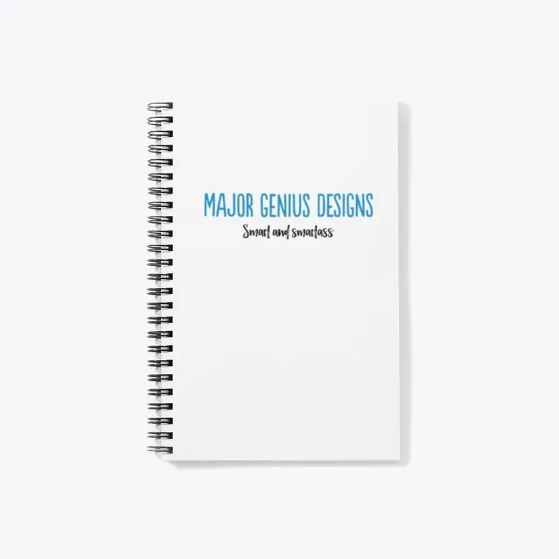 Major Genius Notebook