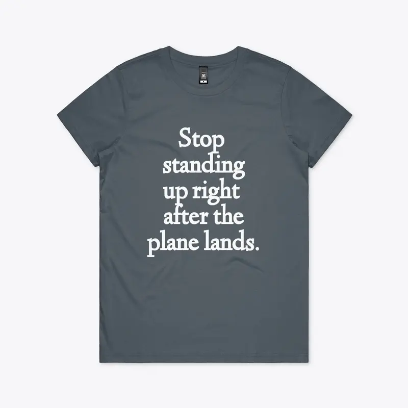 Women's Soft Tee-Plane