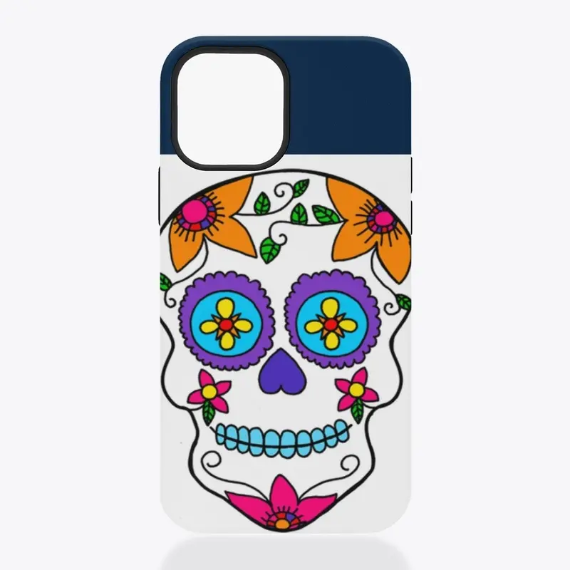 Iphone Tough Case-Skull