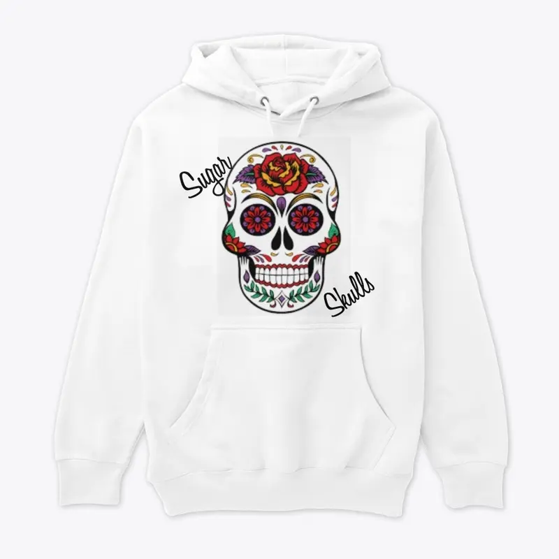 Unisex Hoodie-Sugar Skull