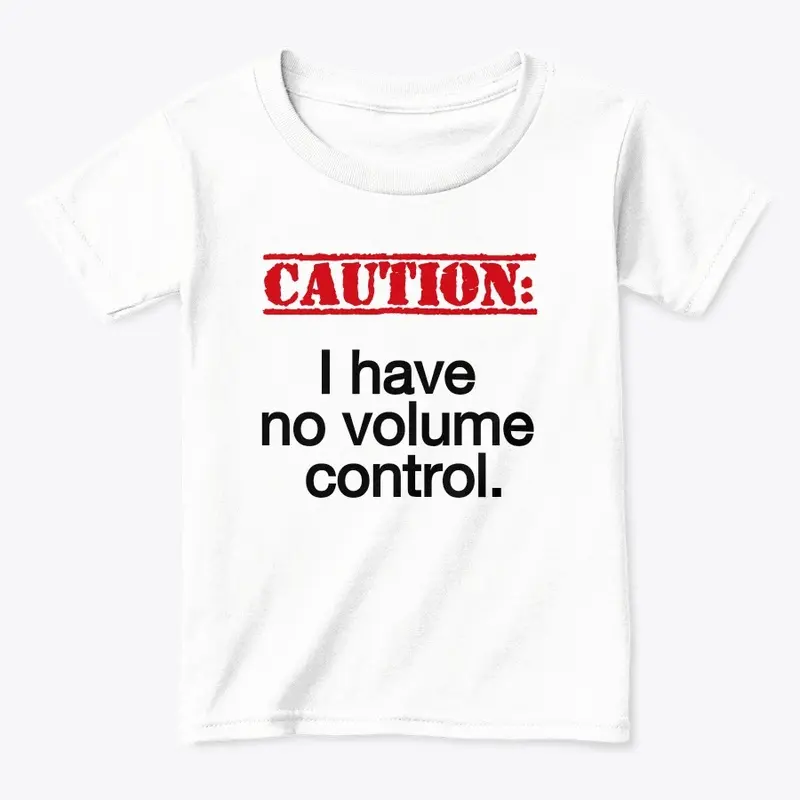 Unisex Toddler Tee-Volume