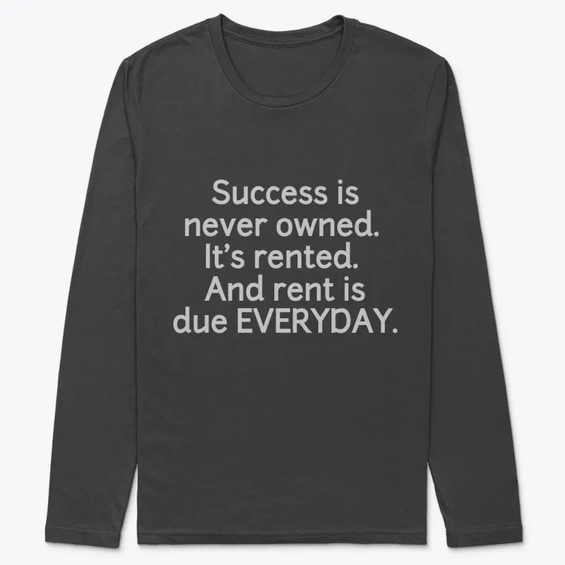 Men's Long Sleeve Tee-Success